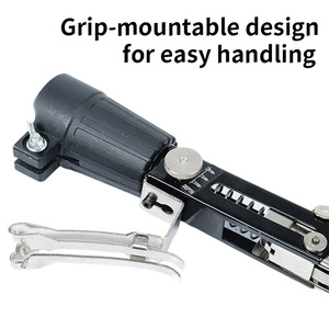 Adaptador industrial automático <span class=keywords><strong>para</strong></span> pistola de clavos en rollo <span class=keywords><strong>para</strong></span> taladro eléctrico, herramienta de instalación de paneles de yeso <span class=keywords><strong>para</strong></span> carpintería, 3 años de garantía, 1 clavo - Product Image 6