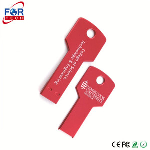 Clé USB en forme de clé, clé USB pivotante en métal, stylo lecteur flash - Product Image 4