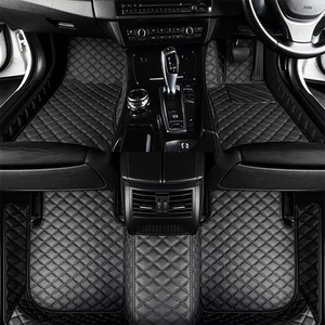 Alfombrillas de Coche Personalizadas Antideslizantes 7D para Todo Clima, 3 Piezas, Material de Cuero PVC de Lujo, Impermeables para Vehículos - Product Image 3