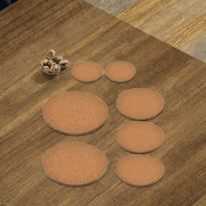 10 piezas de alfombrillas y posavasos de corcho lavables con patrón sólido de 10 mm de grosor, de 4/6/8 pulgadas, para jardinería DIY en interiores/exteriores - Product Image 3