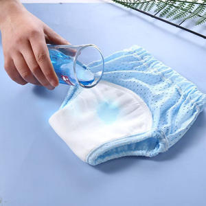 Celana latihan popok bayi dapat dipakai ulang Muslin katun jaring bersirkulasi kain pendingin musim panas kustom pakaian dalam balita tahan air - Product Image 6