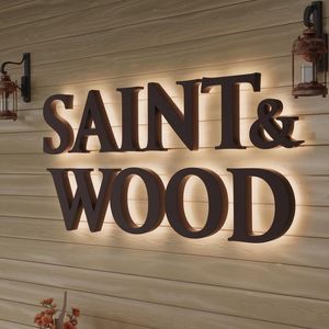 Bắt Mắt Chữ Kênh Tường Kim Loại Biểu Tượng Tùy Chỉnh LED Kinh Doanh Kinh Doanh Tên Dấu Hiệu Cửa Hàng Phía Trước Dấu Hiệu Tùy Chỉnh Thiết Kế Logo - Product Image 4