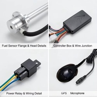 Traceur GPS pour capteur de niveau de carburant de 700 mm, capteur de niveau de carburant liquide numérique, Rs485 Rs232