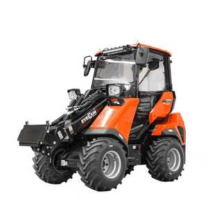 Chargeur télescopique à quatre roues EVERUN de fabrication chinoise avec moteur Kubota, chargeur télescopique à flèche télescopique - Product Image 3