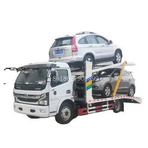 5 tons tower trucks wreckers new recovery truck cheap double layers wrecker towing truck for sale