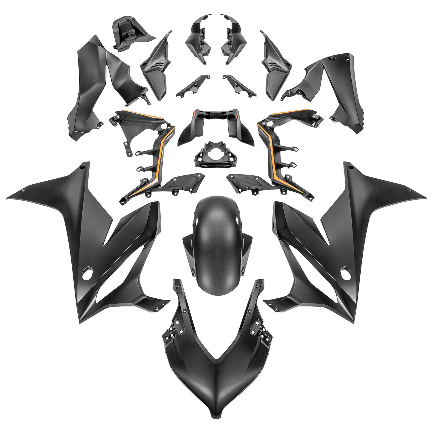 002-Sans couvercle de réservoir de carburant