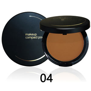 Poudre compacte pour maquillage de teint foncé, couleur naturelle, poudre pressée, poudre de contour - Product Image 2