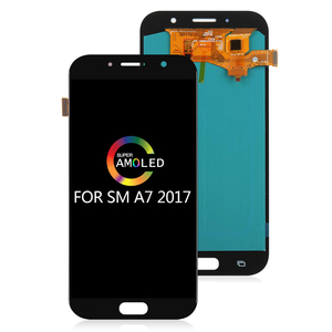 Display LCD AMOLED Originale di Ricambio per Samsung Galaxy <span class=keywords><strong>A7</strong></span> <span class=keywords><strong>2017</strong></span> A720 A720F con Touch Screen - Product Image 1