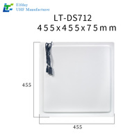 Lector/Escritor RFID ELFDAY, Módulo Integrado de Plástico, Protocolo ISO 18000-6C, 902-928MHz, Distancia de Lectura de Tarjetas de 5-6m