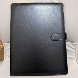 2026 Business Zipper Binder A4 Taille Portefeuille De Luxe Dossier Faux Cuir Business Reprise pour Documents - Product Image 6