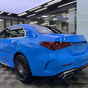 Película de revestimiento de vinilo para coche, revestimiento de PVC para el cuerpo del coche, Color azul profundo brillante, <span class=keywords><strong>precio</strong></span> al por mayor - Product Image 5