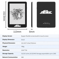E-reader Layar Sentuh E-Paper E-reader Android Eink Ereader Pembaca Buku Elektronik Pembaca Ebook E-ink