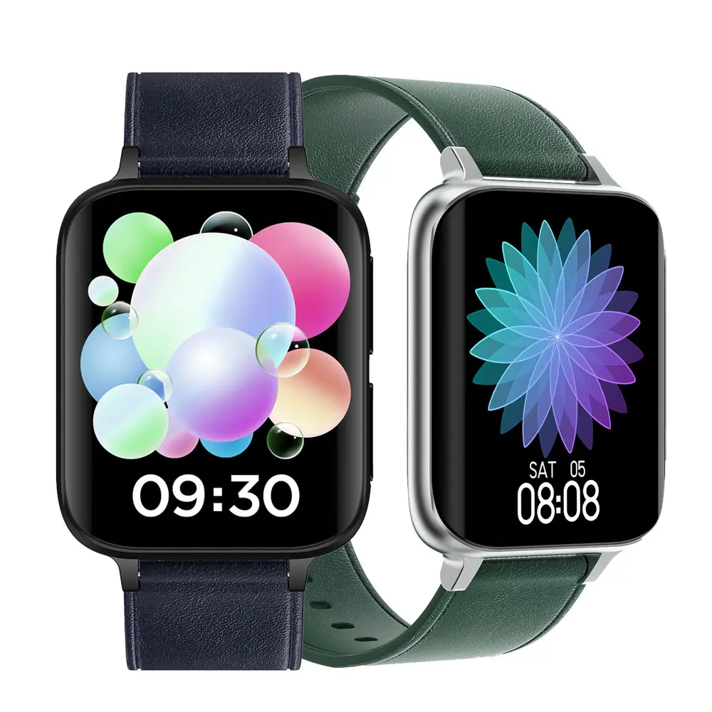Smartwatch Dt93 Mp3 פונקצית Bt שיחת 420*485 אק"ג חכם שעון אופנה 1.78 אינץ Dt93 Smartwatch Pk Oppo שעון