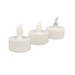 Cross-border LED colorful electronic mini tea candle lamp, festive atmosphere <b>battery</b>, home plastic decoration party - Product Image 5