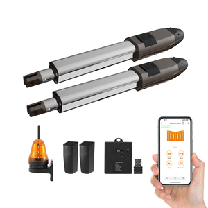 Moteur de <span class=keywords><strong>portail</strong></span> à deux battants <span class=keywords><strong>articulé</strong></span> géant à énergie solaire Pkm C03, ouvre-<span class=keywords><strong>portail</strong></span> intelligent double battant Wi-Fi pour villa moderne - Product Image 3