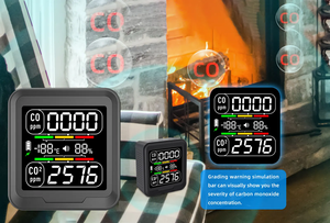 Green House Smart CO <span class=keywords><strong>CO2</strong></span> METER Détecteur <span class=keywords><strong>de</strong></span> <span class=keywords><strong>monoxyde</strong></span> <span class=keywords><strong>de</strong></span> <span class=keywords><strong>carbone</strong></span> Moniteur <span class=keywords><strong>de</strong></span> dioxyde <span class=keywords><strong>de</strong></span> <span class=keywords><strong>carbone</strong></span> Détecteur <span class=keywords><strong>de</strong></span> qualité <span class=keywords><strong>de</strong></span> l'air pour le ménage intérieur - Product Image 4