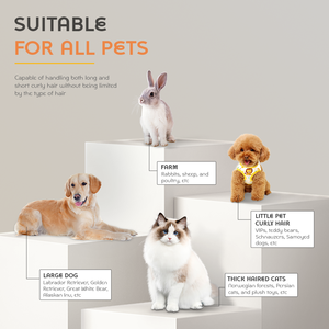 LILIPRO PT302 Cortadora de Pelo Recargable para Mascotas, Cortadora Eléctrica Silenciosa para Perros, Máquina de Peluquería Canina Inalámbrica, Producto para el Cuidado de Gatos - Product Image 5