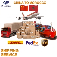 Services logistiques professionnels vers le Maroc Agent maritime Transitaire économique DDP Chine vers Casablanca Tanger Agadir Air et Mer