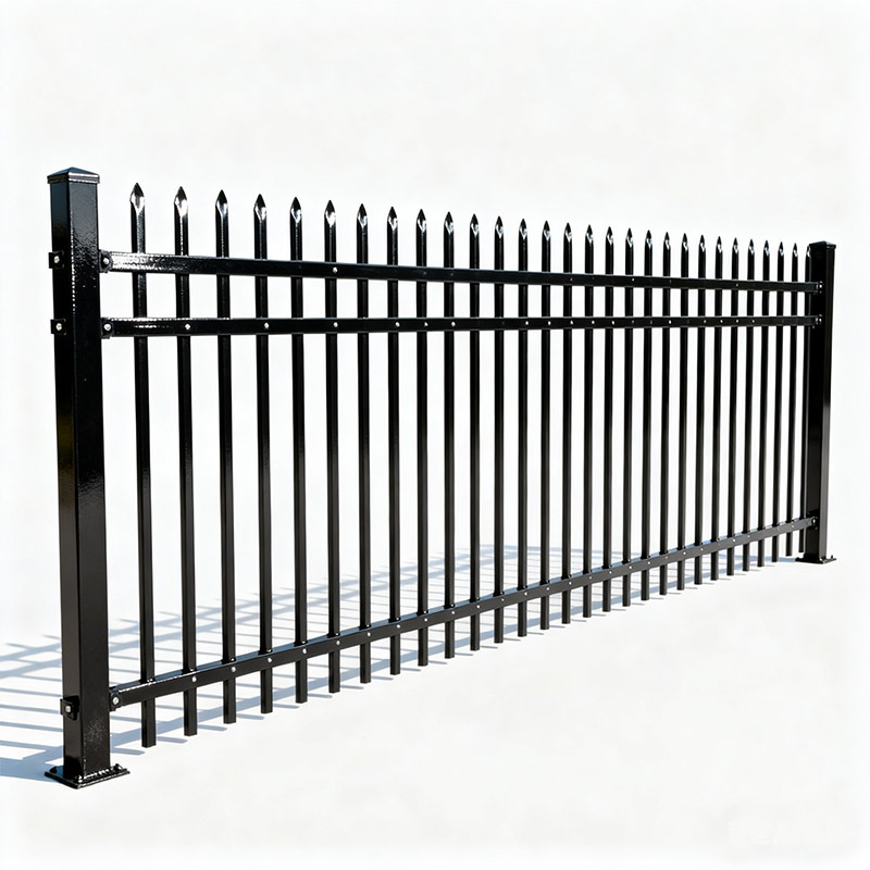 Garden Outdoor Steel Fence Metal Ornamental