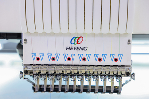 Factory Wholesale Premium Full Servo Embroidery Machine For Clothing Garments Patch Logos - Product Image 5