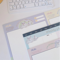 Blocs-notes en papier personnalisés 80 g/m² en gros, bloc-notes quotidien personnalisé pour liste de tâches, pour le bureau, avec logo personnalisé, taille et couleur sur mesure, directement de l'usine.