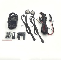 Détecteur radar de moto étanche en gros, capteur radar à ondes millimétriques 77 GHz avec indicateur LED, distance de détection de 50 m