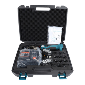 SL-300 Battery-Powered Hydraulic Crimping <b>Tool</b> - Straight Handle Cable Crimper SL-300 Battery Powered Cable Crimping To - Product Image 6