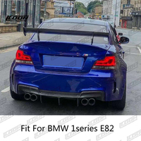 ICOOH Racing Style remplacement Kit de carrosserie en Fiber de carbone sèche lèvre de diffuseur arrière adaptée pour BMW série 1 E82