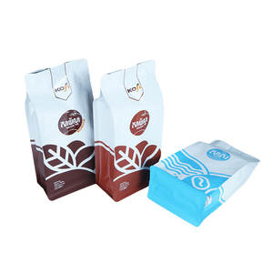 Saco De Embalagem De Feijão De Café Folha De Alumínio Personalizada Bolsa De Fundo Plano De Plástico Barra De Bolinho Gummy Cookie Nut Coffee Bean Tea Packing Bag - Product Image 2
