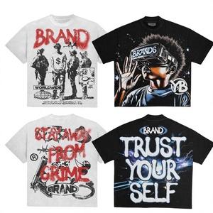Fabricante OEM ODM, Camiseta Extra Grande para Hombre, 100% Algodón Tejido, Ecológica, Personalizable con Logotipo, Estilo Urbano - Product Image 3