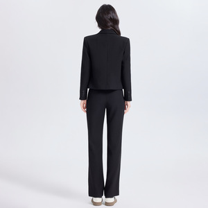 Women's Suit Set Solid Color Polyester Spring Autumn Work Casual Wear - Product Image 1