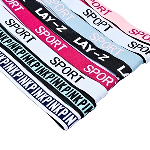 Factory Custom Logo 1.5 Inch Woven Eco-Friendly Soft Nylon Spandex Jacquard Underwear Elastic Band for Clothing Pants - Product Image 3