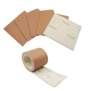 Nhà Máy Tùy Chỉnh 114Mm X 25M Latex Giấy + Miếng Bọt Biển Mềm Flex Ướt Khô Giấy nhám Giấy Cuộn Lớn - Product Image 1