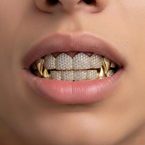 Grillz en Moissanite Scintillante, Argent Sterling 925, Couvre-dents Personnalisés, Bijoux de Luxe Hip Hop Tendance pour Hommes et Femmes - Product Image 5