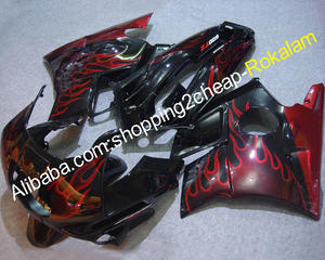 La carrocería de la motocicleta <span class=keywords><strong>carenado</strong></span> para Honda CBR600 <span class=keywords><strong>F2</strong></span> 1991, 1992, 1993, 1994 <span class=keywords><strong>CBR</strong></span> 600 600F2 91 92 93 94 rojo llama ABS carenados - Product Image 1