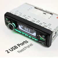 Radio con pantalla lcd para coche, reproductor de dvd, vcd, cd, mp3, mp4, usb, sd, 1 din, oferta