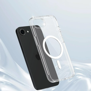 Custodia di ricarica Wireless forte magnetica per iPhone 17 16 16E Pro Max 16 + Plus Cover rigida ibrida trasparente TPU PC in Silicone Soft Shell - Product Image 4