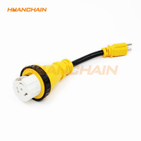 Cordon adaptateur d'alimentation RV 50A NEMA 14-50P SS2-50R SJTW IP44, connecteur de verrouillage pour générateur, électronique grand public, PVC