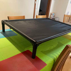 S M L XL Tamaño Impermeable Cuna de viaje para perros Yifan Best Seller Diseño simple Gran aluminio Interior/Puerta exterior Elevar Cama para perros - Product Image 5