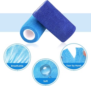 Bandage 10 Cm Non-Tissé Auto-Adhésif Animal Jambe Cheval Fournitures Fer À Cheval Wrap Élastique Adhésif Bandage pour Cheval - Product Image 2