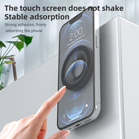 Support de téléphone magnétique flexible en alliage d'aluminium anti-corrosion, réglable en angle, personnalisable OEM ODM avec logo, pour montage mural et sur bureau