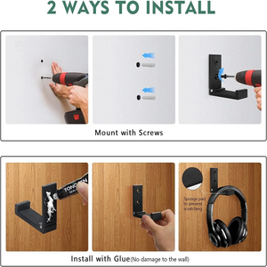 Crochets pliants muraux et de porte en alliage d'aluminium, antirouille, pour vêtements, manteaux, chapeaux, sacs et serviettes, pour cuisine et salle de bain - Product Image 6