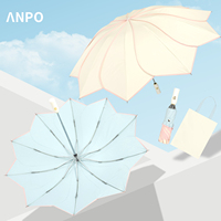 Parapluie en forme de fleur, vente en gros, parapluie de mariage, parapluie personnalisé, protection UV, parapluie inversé, parapluie pour femme