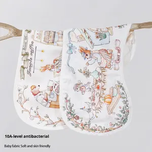 <span class=keywords><strong>Toalla</strong></span> de gasa de leche antiderrames para bebés recién nacidos, almohadilla para babero, tela para eructar funcional impresa, <span class=keywords><strong>toalla</strong></span> para escupir con Protector de <span class=keywords><strong>hombro</strong></span> para uso doméstico - Product Image 3