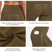 Vêtements d'équitation pour femmes, uniformes d'équitation, fabricants de vêtements d'équitation, vente en gros, tailles plus grandes, pantalons d'équitation antibactériens à fermeture éclair