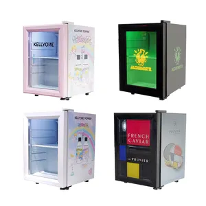 Meisda SC21 21L Comercial Mini Geladeira Porta De Vidro Bebida De Cerveja Pequena Porta Única Geladeira Com ETL