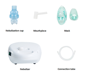 <span class=keywords><strong>Nebulizer</strong></span> Kompresor Bersertifikat CE, Ringkas dan Tahan Lama untuk Penggunaan Rumah Sakit dan Keluarga - Product Image 5