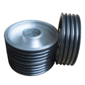 Poulie de guidage de fil à 4 rainures avec revêtement par pulvérisation thermique 99*30 - Product Image 1