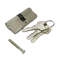 Serrure étroite perlée cuivre Oblique langue corps de serrure en acier inoxydable prise serrure accessoires cylindre de serrure