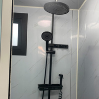 Maisons préfabriquées de 3 chambres à coucher de luxe préfabriqué bon marché minuscule conteneur préfabriqué mobile extensible module expédition Hous